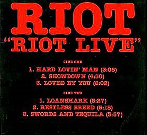 Riot V - Riot Live (Remastered 2016) (1982) 320kbps