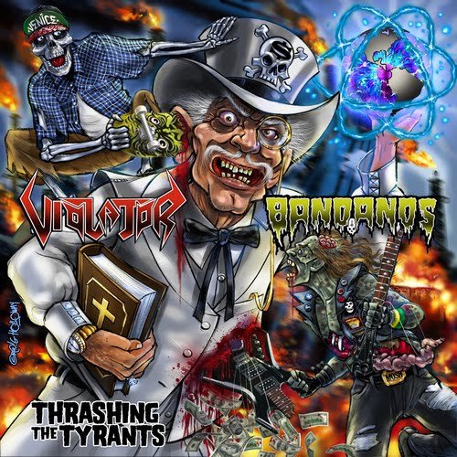 Thrashing The Tyrants (Split LP)